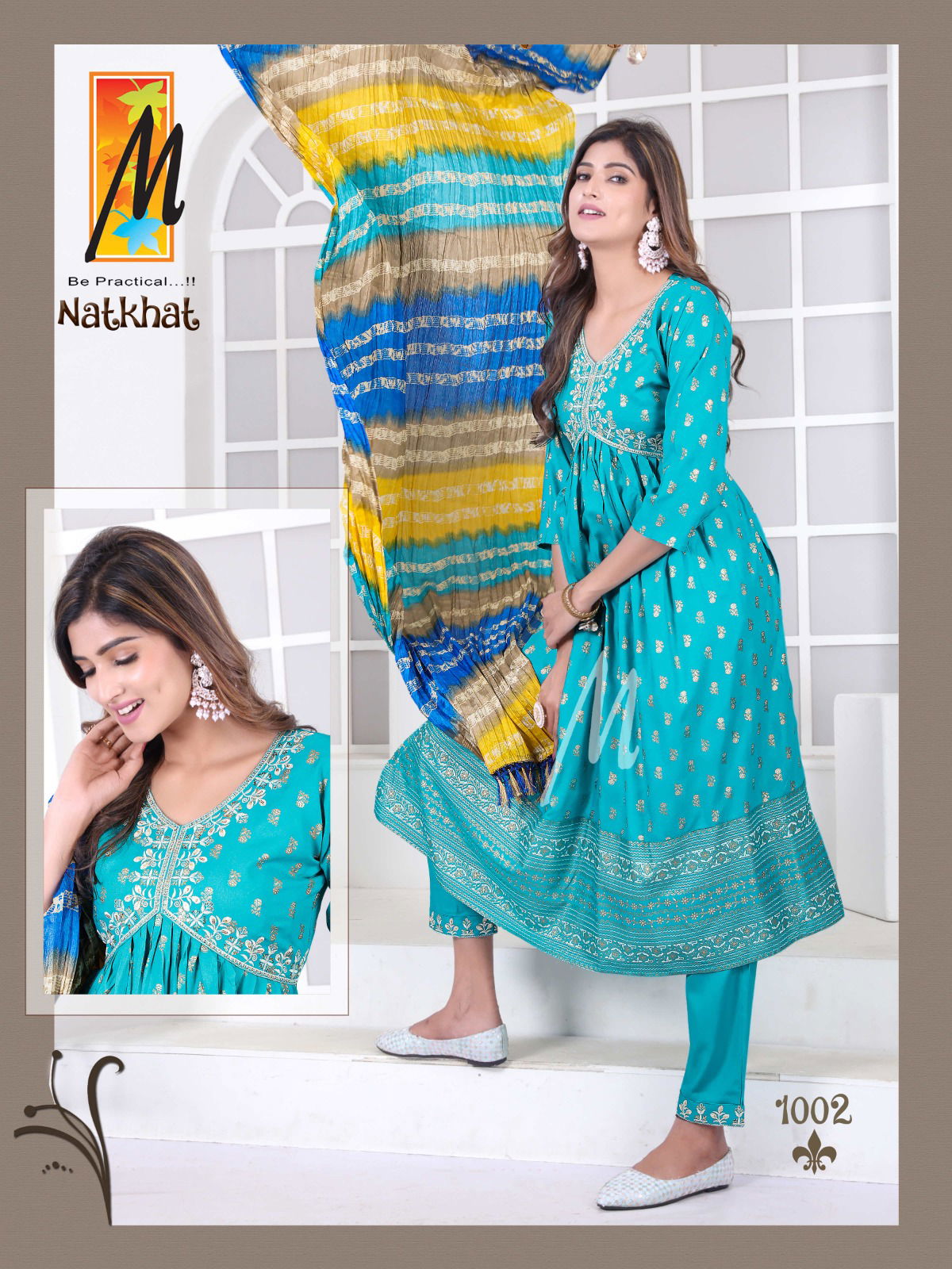 Natkhat Aaliya Work Readymade Suits Catalog